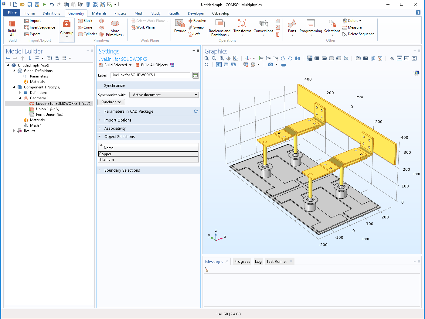 Импорт сапр. COMSOL программа. Моделирование в программе «COMSOL multiphysics®». КОМСОЛ САПР. Импорт КАД файлов.