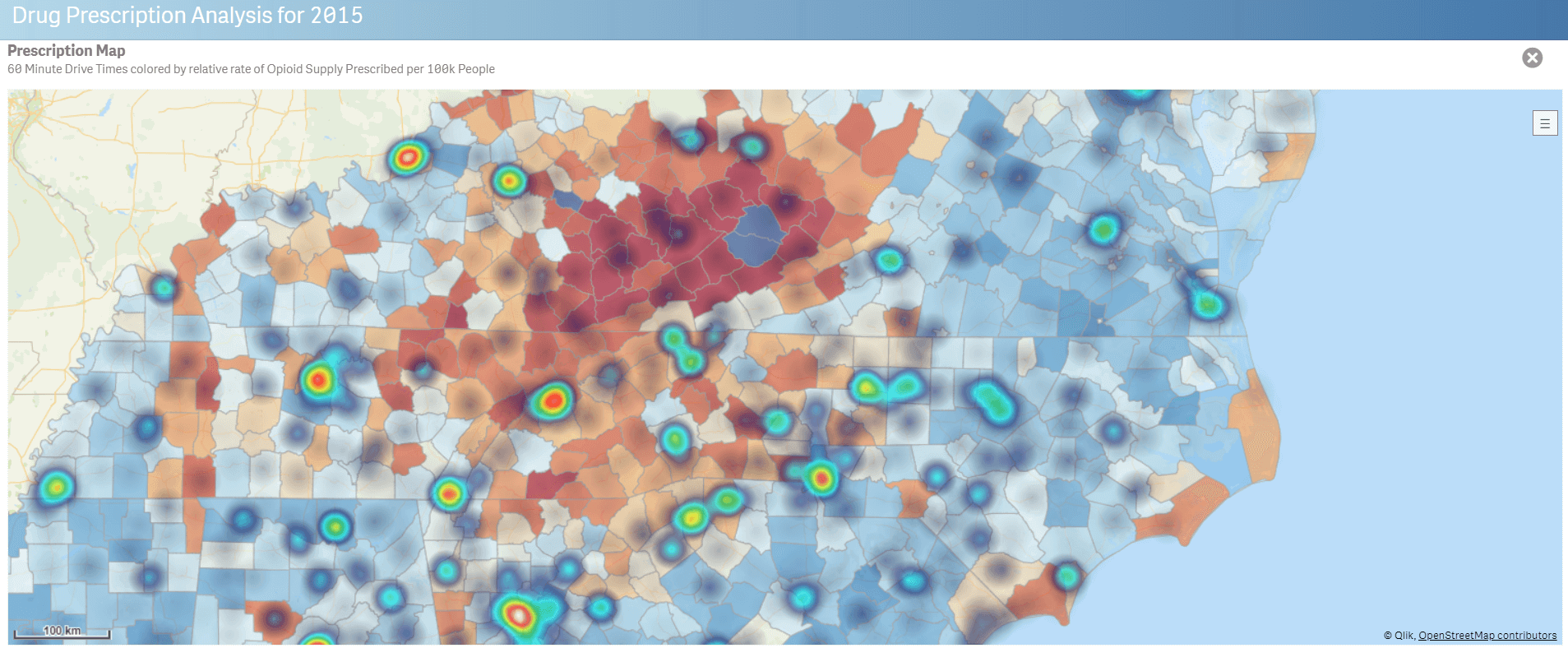 Geoanalytics: a Tool for Efficient Business Management Softline